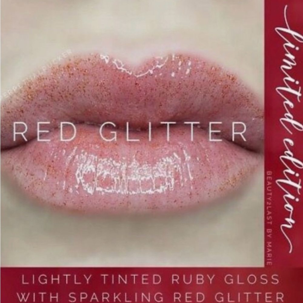 Red Glitter Gloss
